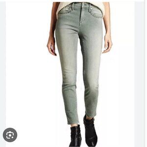 Mossimo Denim Green High Rise Skinny Jeans‎